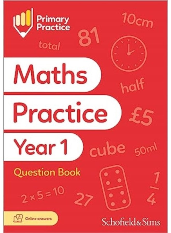 Primary Practice Maths Year 1 Question Book Ages 5 6 - Paperback