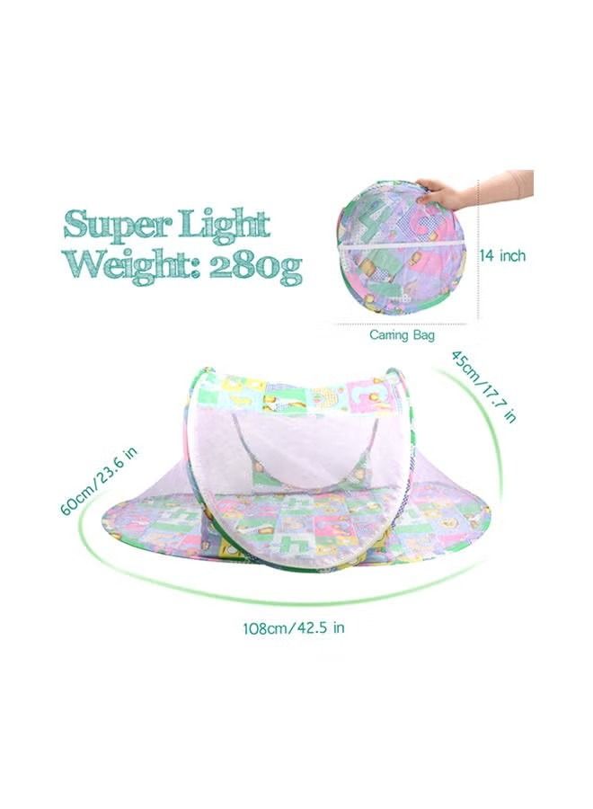 أوريتي سرير السفر للطفل محمولة قابلة للطي سرير ناموض - Image 2