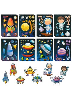 Zonon 48 Sheets Space Stickers For Kids Make Your Own Planet Stickers ...