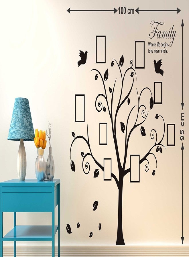 Wallstick Family Tree with Photo Frames wallstickers (Vinyl 100 cm x 95 cm) - Image 2