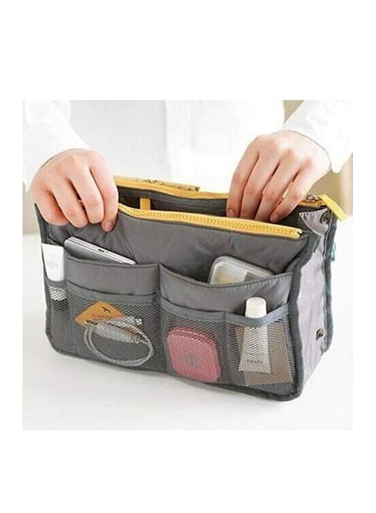 أوريتي رائحة منزل 13 جيب منظم حقيبة اليد (رمادي) - Image 5