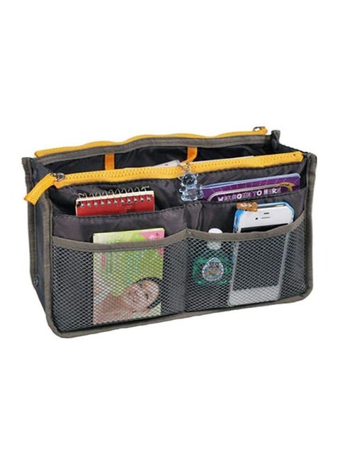 ORiTi Scent House 13 Pocket Hand Bag Organizer (Grey)