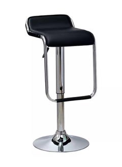 LANNY Jeffcoco Furniture PU Leather Adjustable High Bar Chair, Counter Guest Chair(Black 1 piece)  - Image 4