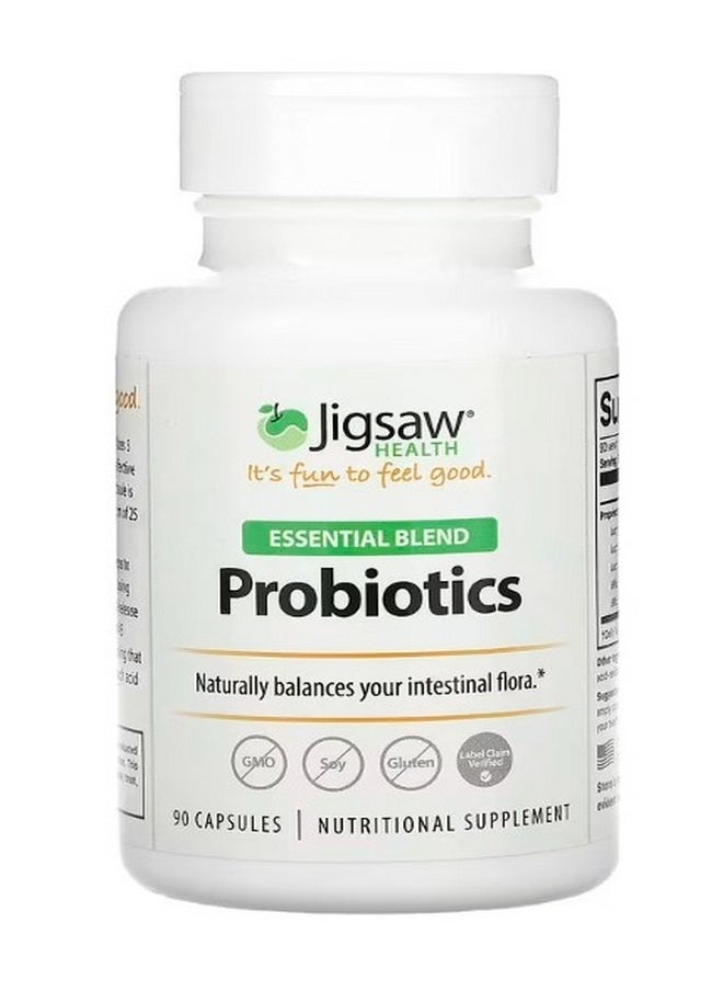 Jigsaw Health Essential Blend Probiotics 90 Capsules  - Image 1
