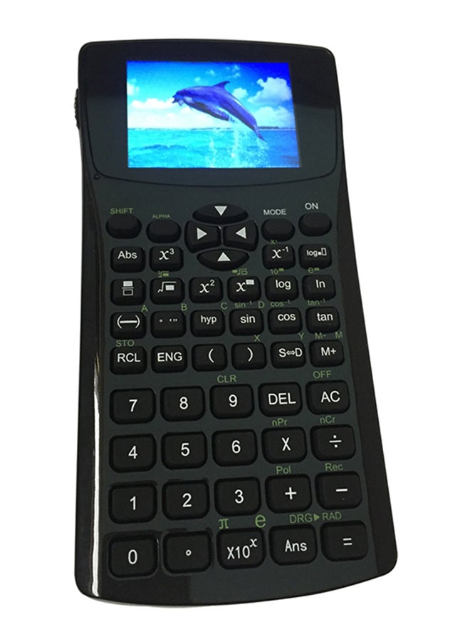 Generic Multi-Function Portable Display Screen E-Book Calculator Black