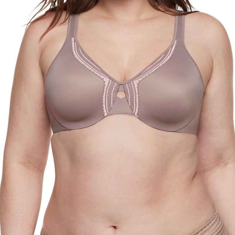 Olga Women's Butterfly Effect Minimizer Bra, Mink, 38DD - Image 3