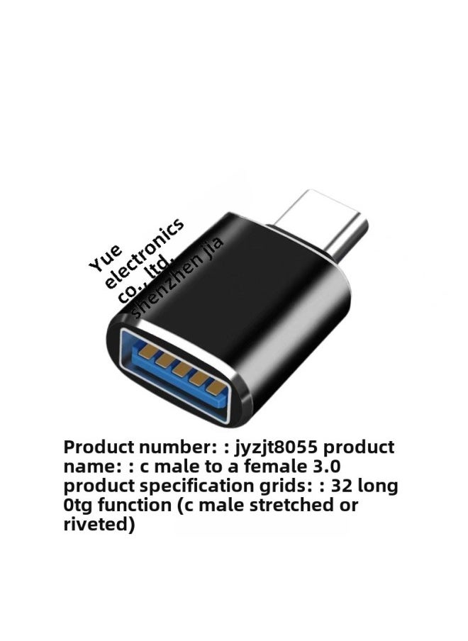 Generic C Female To A Male 3.0 Adapter 32 Long Aluminum Case USB Mobile Phone U Disk OTG Computer Data Transmission Charging Adapter-Color:3.5 Headphone Audio Adapter Cable  The Latest Upgraded Version  - Image 5