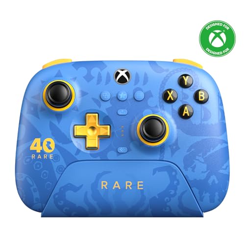 8BitDo Ultimate 3-mode Wireless Controller for Xbox, Hall Effect Joysticks, Pro Back Buttons, Compatibility with Xbox Series X|S & Xbox One, Apple, Windows PC & Android - Rare 40th Anniversary Edition - Image 1