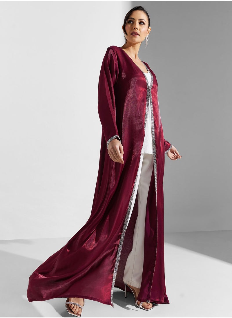 Khizana - Embellished Abaya - Image 1