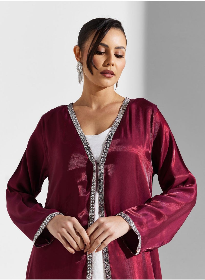Khizana - Embellished Abaya - Image 1