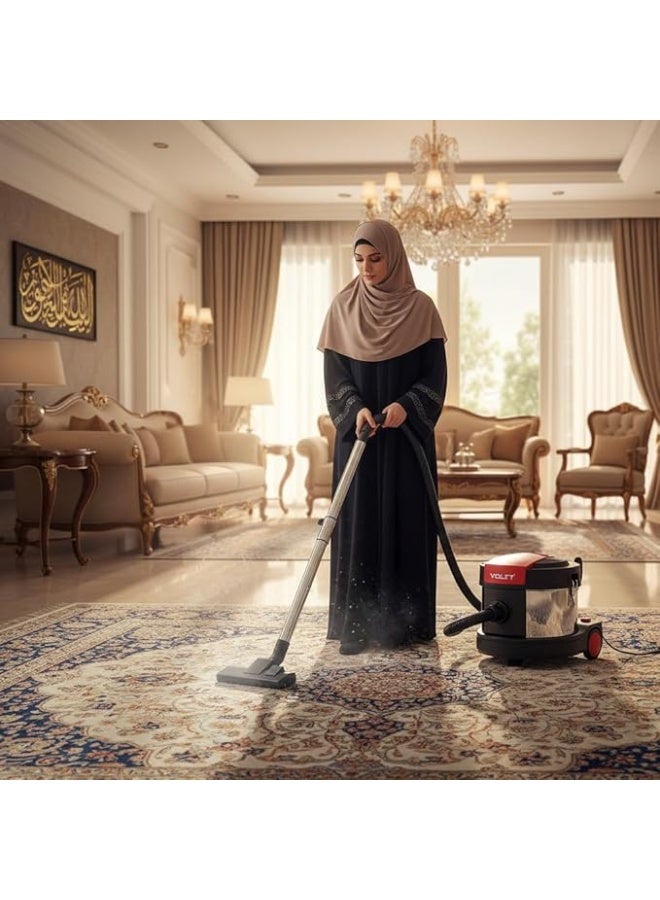 Voltt Electric Dry Vacuum Cleaner with Powerful Motor – 15L Capacity - Image 5