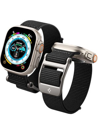 DuraPro Flex Watch Band for Apple Watch Ultra 49mm, Series 8/7 45mm, Series SE2/6/SE/5/4 44mm and Series 3/2/1 42mm Adjustable Solo Loop Band Strap - Black - pzsku/ZE1CA3AE6DE7AE795D059Z/45/1746200874/2a771baf-9a94-4d22-b97a-f79441c54d8f