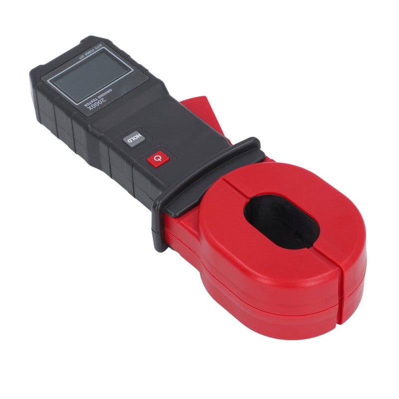 Digital Ground Resistance Meter: 0.01‑500Ω Range, 0‑20A Current, Fast 0.5s Measurement - Double Insulation Safety, 500 Groups Memory Clamp Earth Tester for Electrical Maintenance Professionals - Image 1