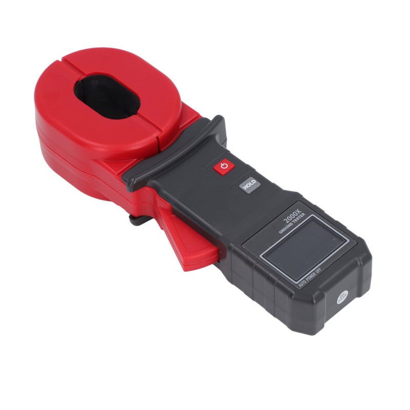 Digital Ground Resistance Meter: 0.01‑500Ω Range, 0‑20A Current, Fast 0.5s Measurement - Double Insulation Safety, 500 Groups Memory Clamp Earth Tester for Electrical Maintenance Professionals - Image 2