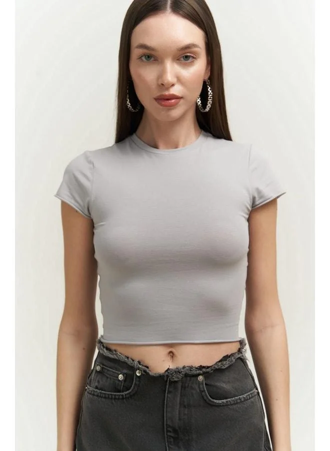 ماي استوديوز كو El Amor Gri Penye Crop