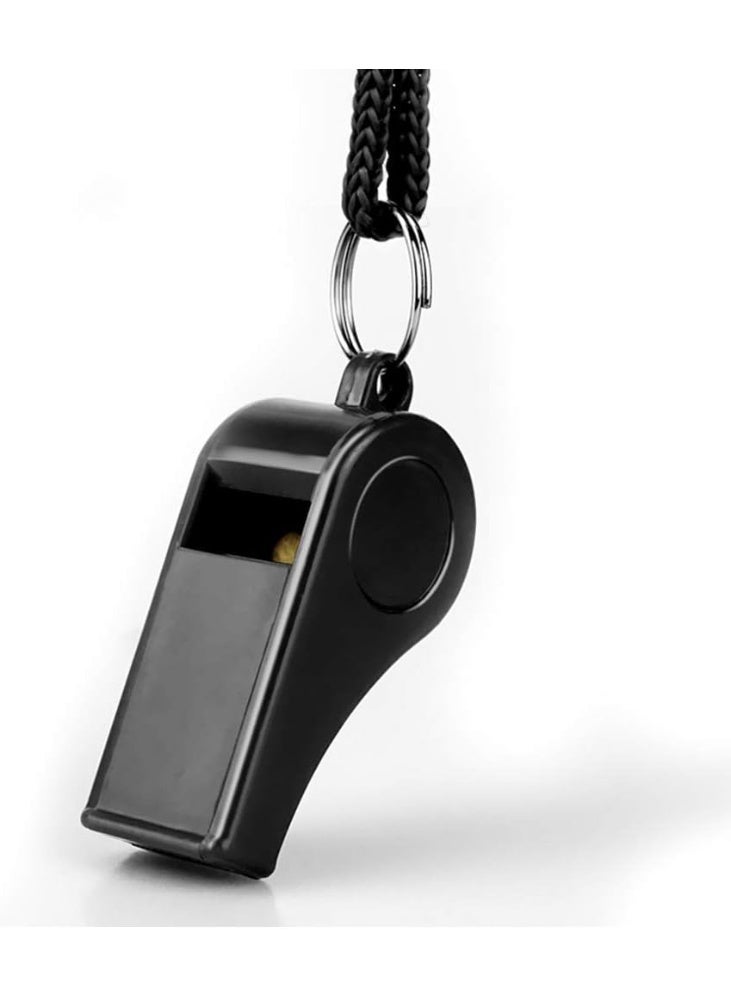 Hipat Whistle, 2 Packs Plastic Sports Whistles with Lanyard, Loud Crisp Sound Whistle Ideal for Coaches, Referees, and Officials (color) - Image 5