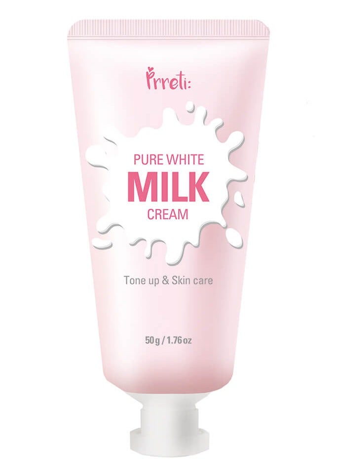 PRRETI Pure White Milk Cream, 50g - Image 1
