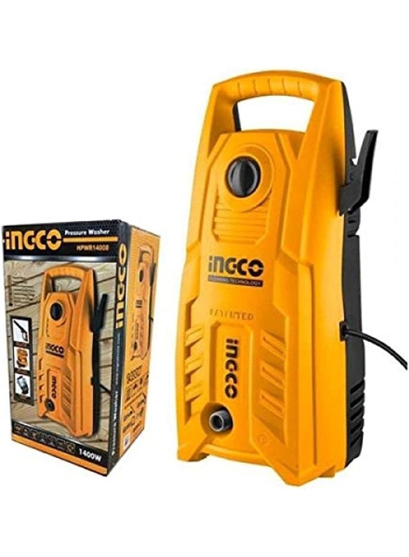 Ingco High Pressure Washer, 1400 Watts - 130 Bar - Image 2