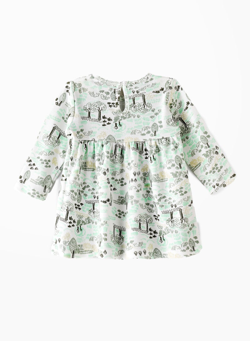 Jelliene Girls' Graphic Printed Dress  - Image 2