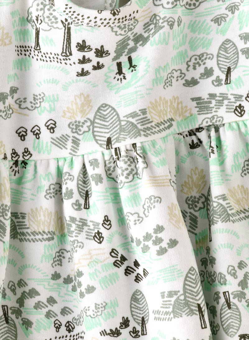Jelliene Girls' Graphic Printed Dress  - Image 3