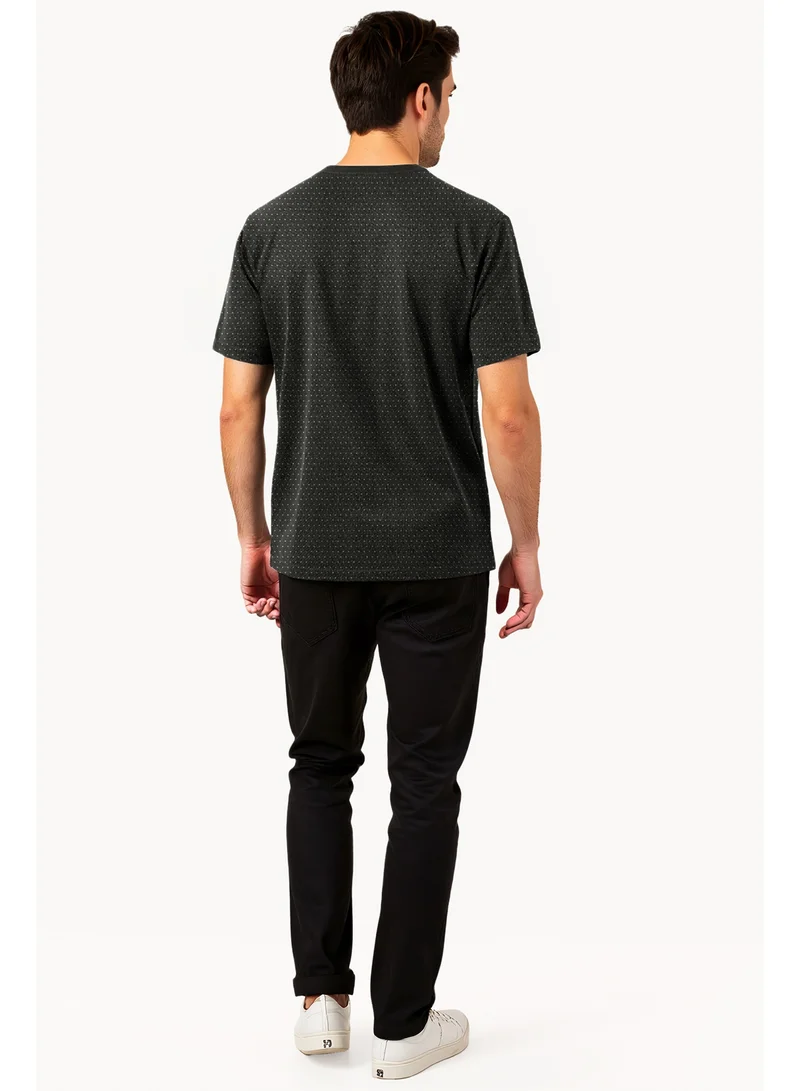 French Connection Micro Marine Crew Neck T-Shirt