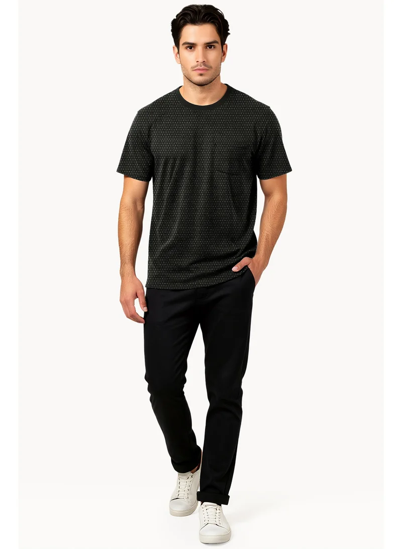 French Connection Micro Marine Crew Neck T-Shirt