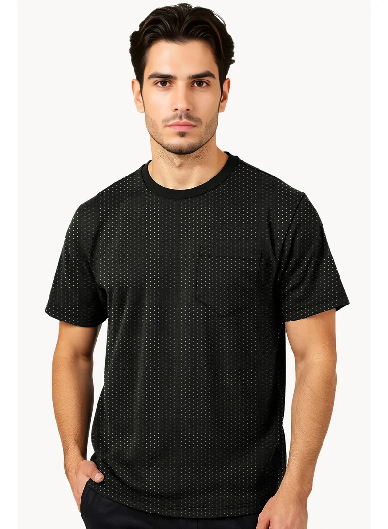 French Connection Micro Marine Crew Neck T-Shirt