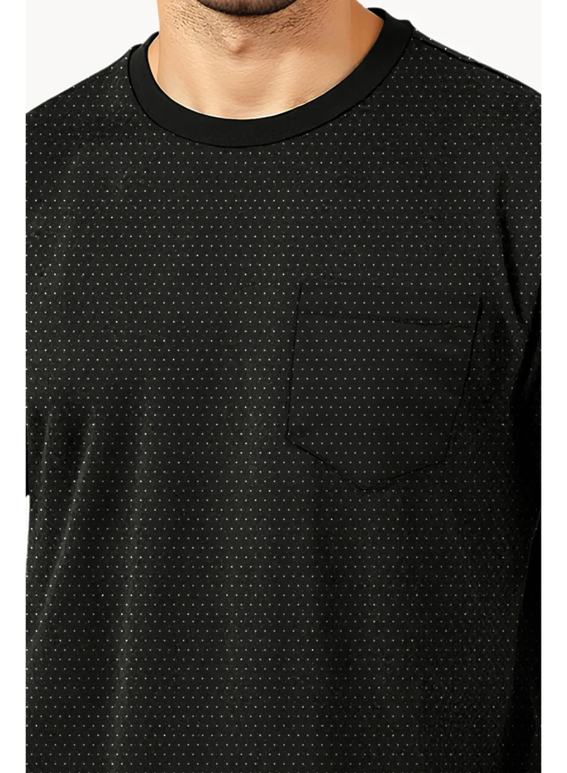 French Connection Micro Marine Crew Neck T-Shirt