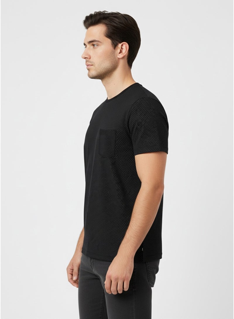 فرنش كونكشن تيشيرت ميكرو مارين بياقة مستديرة - Image 3