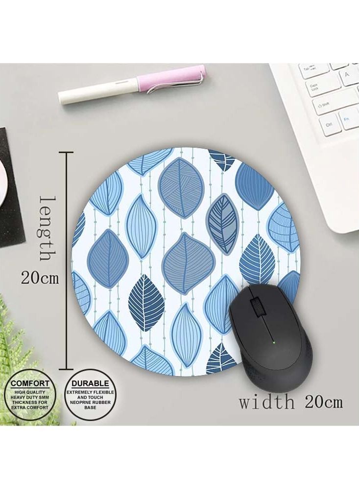 Protective Printed Mouse Pad Round - Image 1