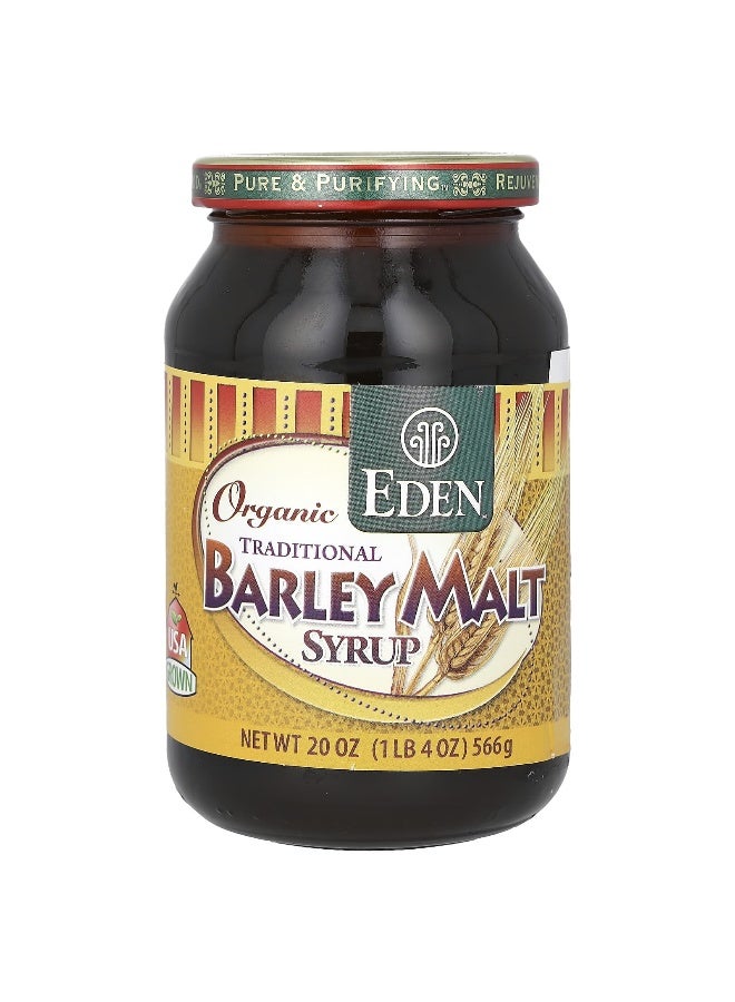 Eden Foods, Organic Traditional Barley Malt Syrup, 20 oz (566 g) - Image 1