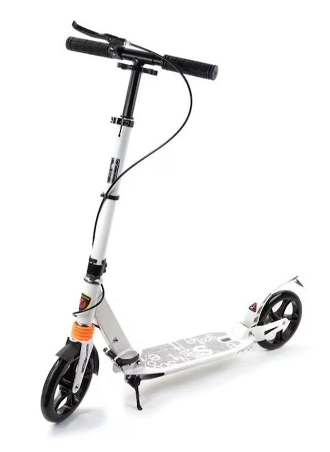 AL BADER - Manually Adjustable Foldable Portable 2-Wheel Kick Scooter For Adults - Image 1