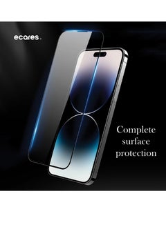 ECARES® iPhone 15 Plus Screen Protector, HD Clear, 9H Tempered Glass, Military Grade Protection, Scratch Resistant, Anti-Fingerprint, Full Coverage, Anti Yellowing, Bubble Free, (Pack-2) - pzsku/ZE1CB1F6BAD5C91A125CBZ/45/_/1704209003/a3a8c1d7-b232-4c4d-b01f-358298149dc8