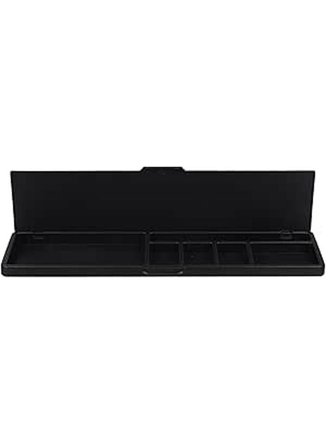Black Ergonomic Keyboard Wrist Rest With Storage Case And Desk Pad - Image 1