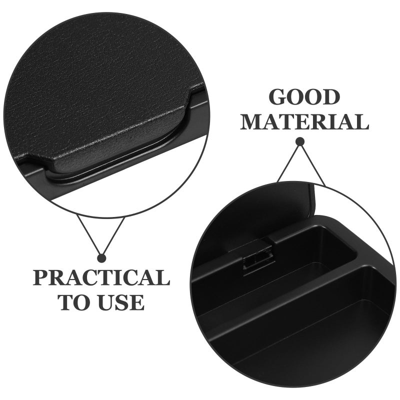 Black Ergonomic Keyboard Wrist Rest With Storage Case And Desk Pad - Image 4