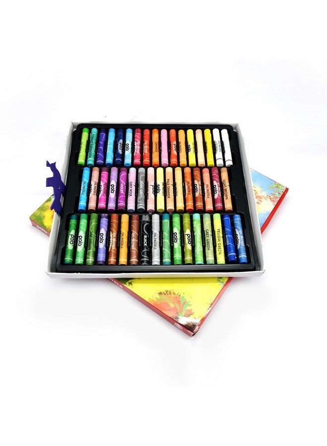 polo Oil Pastel 50 Shades, Multi-Coloured, 50 Count (Pack of 1) - Image 3