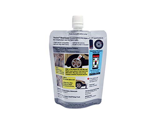 TireJect Automotive Compact Car 2-in-1 Tire Sealant & Bead Sealer Kit for tire Repair of leaks and punctures - Image 2