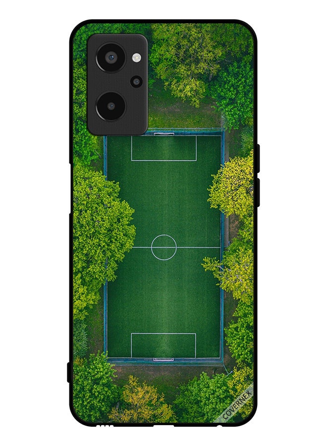 Covernex Protective Case Cover For Realme 9i Football Ground View - Image 1