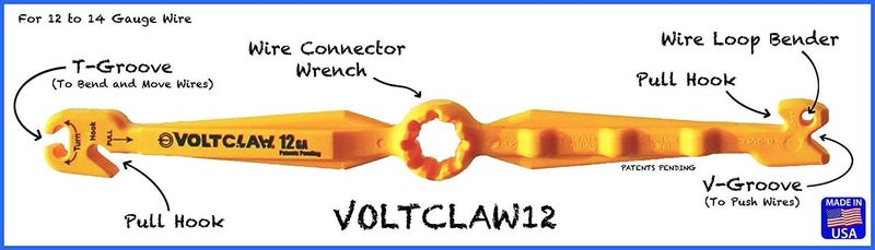 VoltClaw -12 Nonconductive Electrical Wire Pliers - Image 2