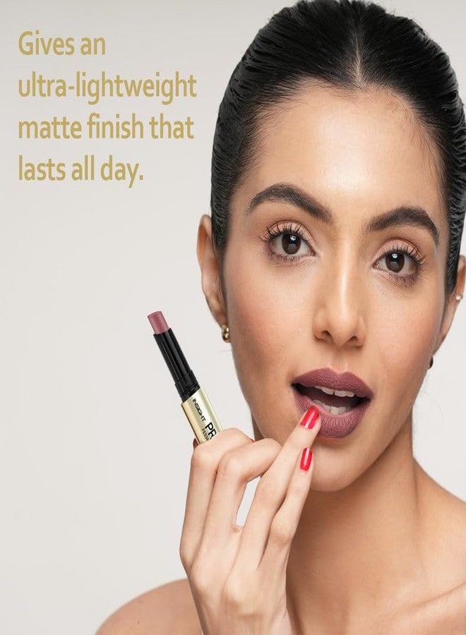 INSIGHT Professional Air Matte Lipstick | Smooth Finish | All Day Comfort | Infused with Rosehip Oil and Avocado Butter | One Swipe Color - (Olaf) (3g) - Image 5