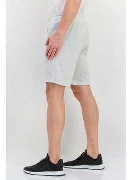 Originals by Brooklyn Cloth Men Solid 7 Inseam Basic Shorts, Light Grey  - Image 3