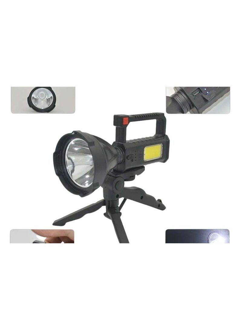 W-832 Desert Rechargeable Searchlight with Base – High Brightness & Durable Outdoor Design