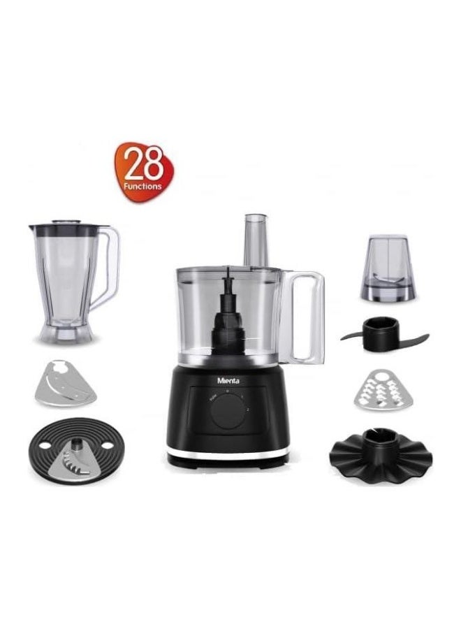 Mienta Food processor 2.0 L 1000w mienta - Image 1