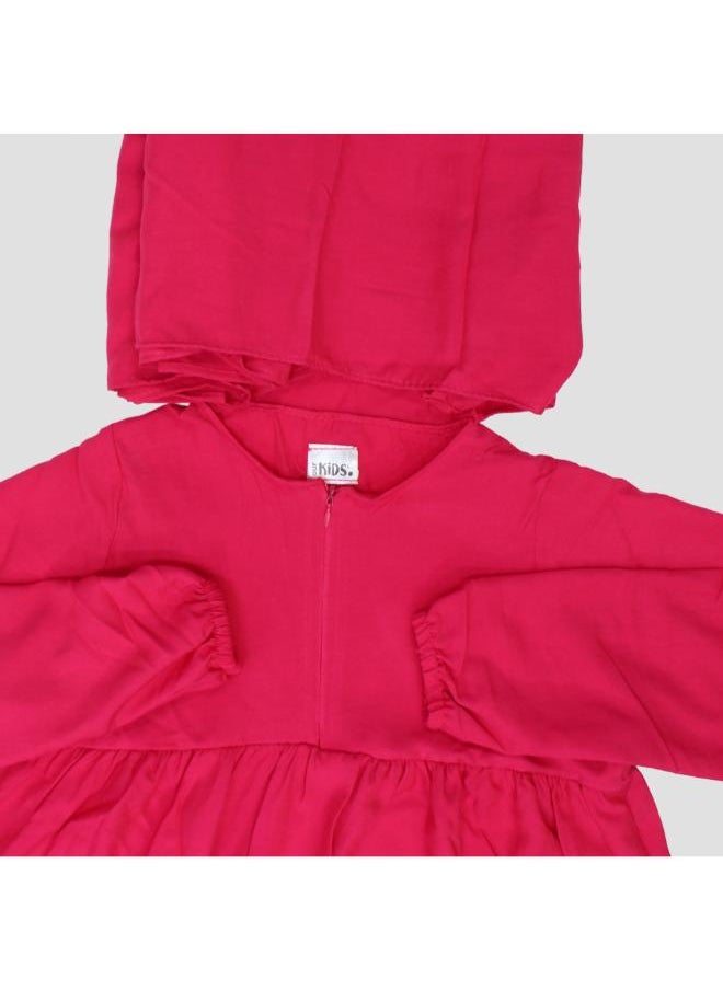 Our kids - Fuchsia Praying Gown "Isdal" - Image 1
