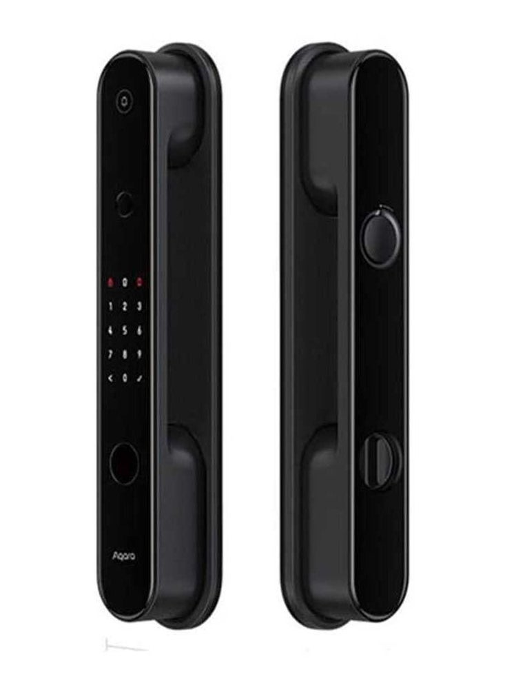 Aqara - Aqara Smart Door Lock D100 Zigbee Edition with HomeKit - Black - Image 1