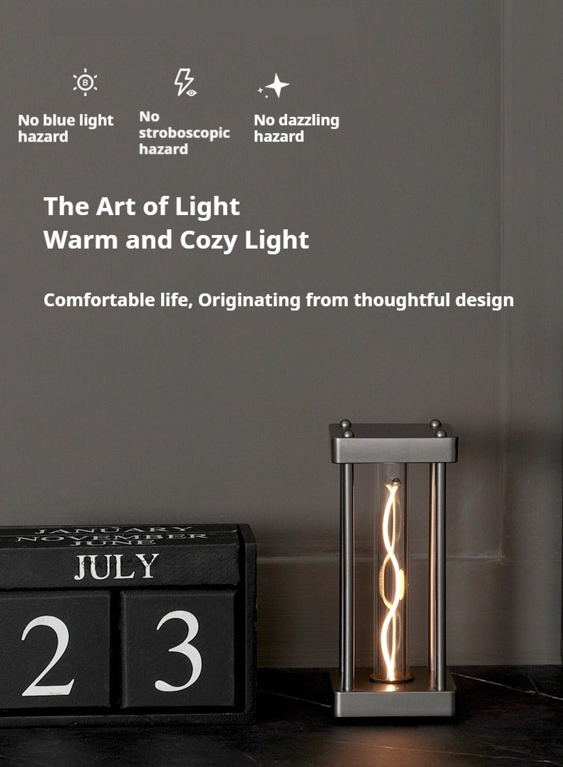 Quantum Desk Lamp Portable Magnetic Night Light Camping Bedroom Bedside Breathing Light Gift - Image 2