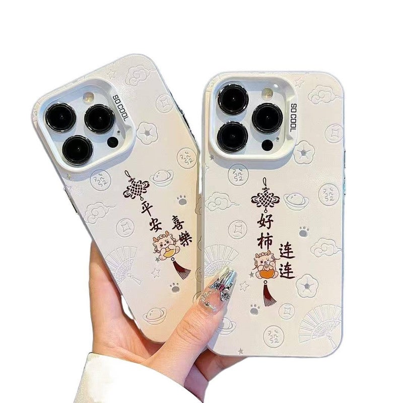Protective Case | Hard Shell | Drop Protection | Anti-Fingerprint | White | Shockproof Cover for iPhone 12 - Image 2