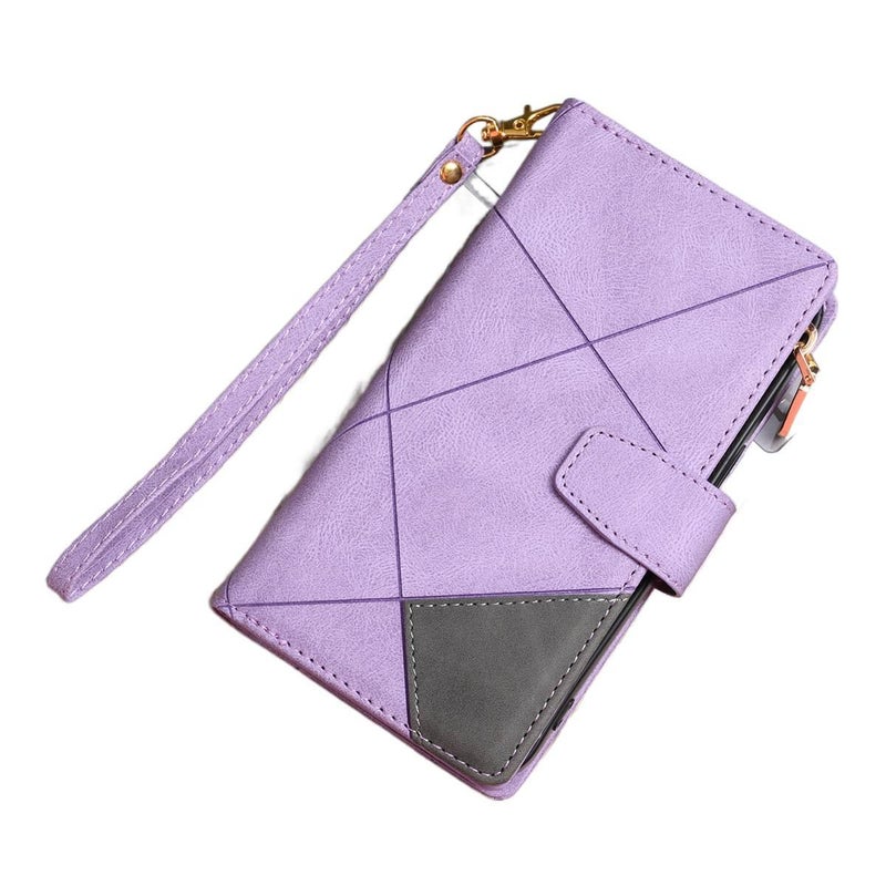 Protective Case | Shockproof | Shockproof Cover for iPhone 11 | Purple Leather Texture - Image 1