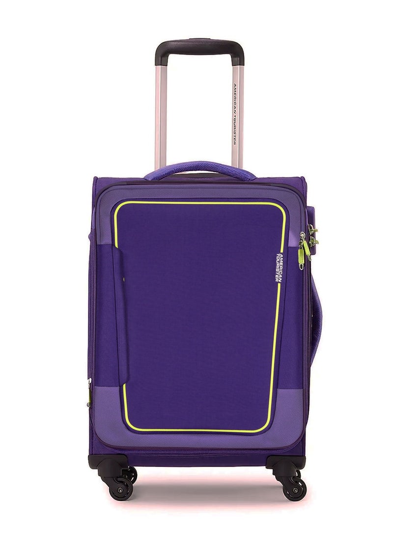 AMERICAN TOURISTER American Tourister ORION soft spinner luggage medium TSA 68cm  purple  - Image 1