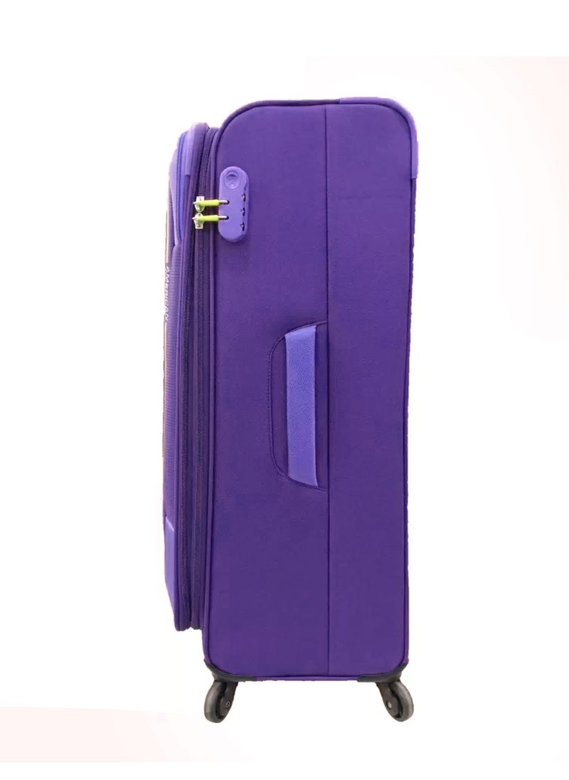 AMERICAN TOURISTER American Tourister ORION soft spinner luggage medium TSA 68cm  purple  - Image 4